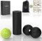 M.S.Lemberg® Faszien Massage Set - Mini Faszienrolle klein, Igelball, Duoball für Nacken, Rücken, Wirbelsäule, Schulter, Hand & Fuß - Massageball mit Noppen Rolle Fascia Peanut Ball Foam Roller