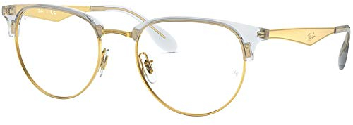 Ray-Ban Unisex RX6396 Lesebrille, Gold, 51