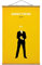 Stoffbild Posterleisten Filmposter Barney Stinson Hochformat 3:2 53.5x35cm Eiche