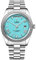 CADISEN Herren Automatik Mechanische Uhr Casual Uhren für Männer Wasserdicht Saphir, Hell, blau, Classic