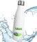 timalo® Thermosflasche Fußball personalisiert mit Namen auslaufsichere Edelstahl Trinkflasche Wasserflasche für Kinder Mädchen Jungen 500mL