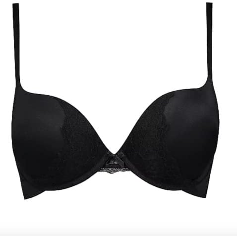 2 Sizes Bigger Boost Bra Super maximise Push Up Thick Padded Bombshell VS add 2 Cups Assets Full Effect (as8, Cup_Band, c, 38, Black)