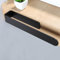 YIGII Porta Asciugamani Bagno Nero - Portasciugamani Autoadesivo Acciaio Inossidabile Anello Portasciugamani da Parete, 30 CM Porta Salviette Adesivo Senza Foratura per Bagno Bidet e Cucina