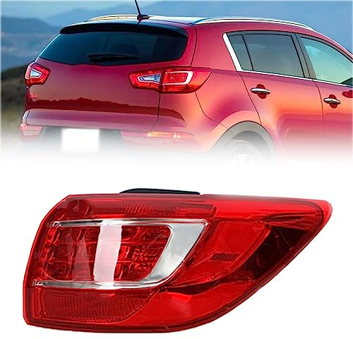 SUMRED Rückleuchte Rücklicht für KIA Sportage R 2011 2012 2013 2014, Heckleuchte Links Rechts, mit wasserdichte,Right-Outside