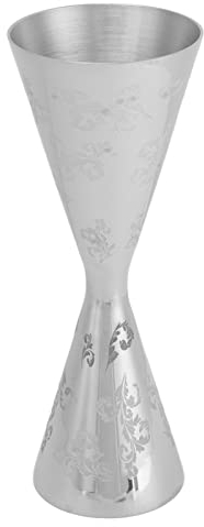 Jigger, Verre Doseur Cocktail Jigger Cone Inox Double Tête Doseur Cocktail pour Bar (60ml 90ml)