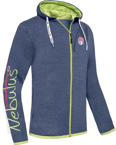 Nebulus Herren Sweatjacke VIPES, Übergangsjacke, Freizeitjacke