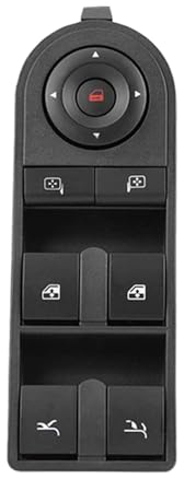 Power Fensterschalter Für Vauxhall Für OPEL Für TIGRA B 2004-2009 93162636 Vorne Links Autofenstersteuerungsschalter Elektrischer Fensterheberknopf Schalter Fensterheber