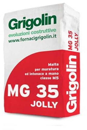 Mortero para mampostería y yeso a mano clase M5-Mg35 Jolly