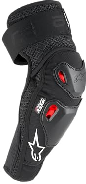 Alpinestars - Bionic Pro Plsma Elbw Protectr Schwarz/Rot/Weiß SM/Md (6503225-132-S/M)