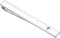Asienice Pince à Cravate Classique en Forme de Croix Simple Argent Pince Cravate Homme pour Mariage