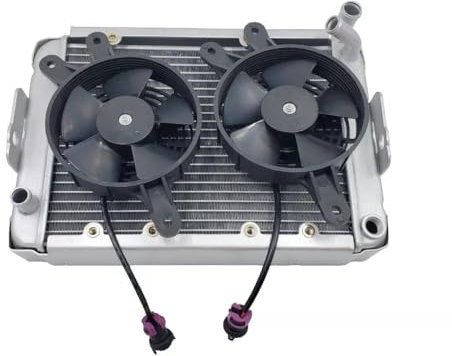 Radiateur OEM ATV avec 2 ventilateurs étanches pour Linhai Hytrack 260cc 300cc LH260 LH300 ATV Quad