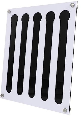 FUNOMOCYA Coffee Storage -Mounted Plastic Display Holder Space-Saving Elegant Design