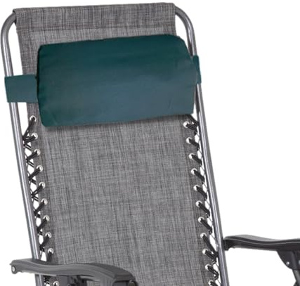YNPQTDS 37 x 17 cm x 5 cm Kissen, Kopfkissen, neigbar, Kopfstütze, Sessel, Wohnzimmer, Leinen, Kopfkissen mit verstellbarem Gummizug für Gartenstuhl, Kissen, Kopfstütze, höhenverstellbar