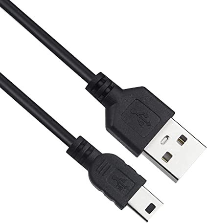 Guy-Tech USB Kabel PC Daten Sync Ladegerät Netzkabel für Logitech Harmony 300 510 520 550 620 628 659 670 680 688 720 745 748 768 785 885 880 890 895 1000 1100 LCD Universal Remote ONE Fernbedienungen