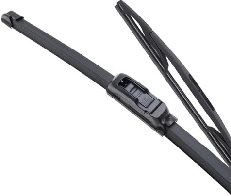 DSWILNV Wischerblätter Kompatibel Mit Peugeot Für 107 2005 2006 2007 2008 2009 2010 2011 2012 2013 2014 Scheibenwischerblätter Vorne Und Hinten 26+12