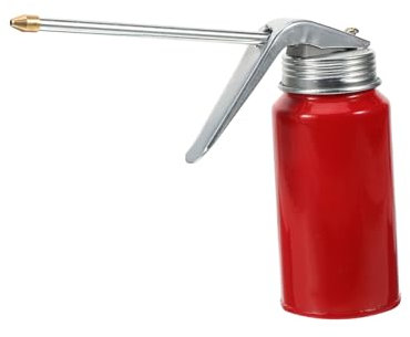 PRETYZOOM Bidon D'huile Haute Pression 200g Rouge Petit Graisseur De Pompe à Huile Pratique Application Automobile Et Mécanique