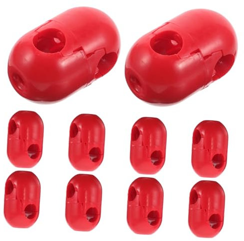Milisten 10pcs Climbing Net Buckles Rope Ladder Connectors Essential Playhouse Accessories for Indoor Outdoor Playgrounds Safe for Promotes Physical Activity