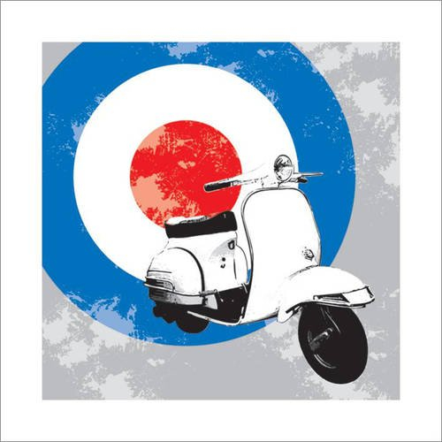 Poster 40 x 40 cm - Scooter
