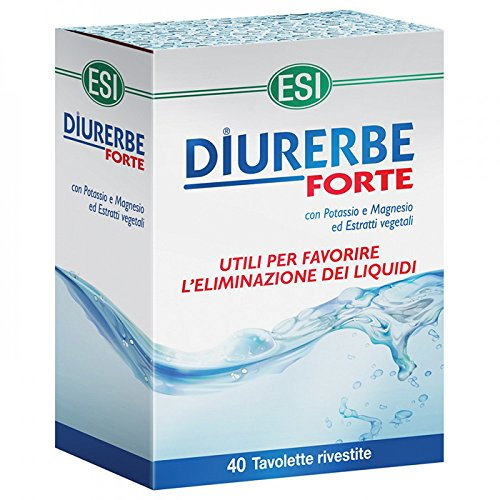 ESI Diurerbe Forte 40 Tavolette X Eliminazione Liquidi Eccesso MagnESIo Potassio