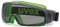 Uvex u-Sonic Vollsichtschutzbrille - Supravision Excellence - Grau/Grau-Lime