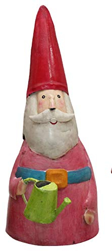 Exner Zaunhocker Garten-Deko Gartenzwerg pink