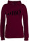 Pullover Damen Hoodie Frauen - Entwicklung und Outfit - Eisläuferin Evolution - XL - Burgundrot - Wintersport Eiskunstlauf Pulli Skifahren