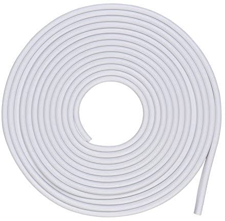 5 m Car Door Edge Protector Rubber Door Edge Guard Molding Trim Strip Anti-Scratch (Color White)