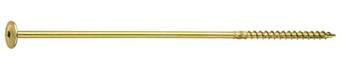 Connex NL3418260 Tellerkopfschrauben 8 x 260 mm 1 Stück , gelb-verzinkt