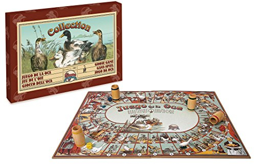 Cayro – Gänsespiel – Brettspiel für Kinder und Erwachsene – Kinder ab 8 Jahren – klassisches Brettspiel – Entwicklung kognitiver Fähigkeiten – traditionell und unterhaltsam