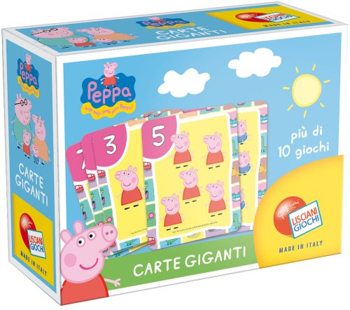 Liscianigiochi 40599 – Peppa Wutz große Karten