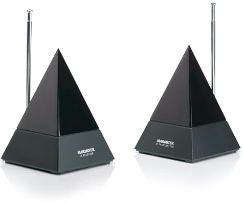 Marmitek Powermid XL - Infrared extender - wireless IR repeater through walls - control devices in another room - plug & play - for TV box receiver stereo