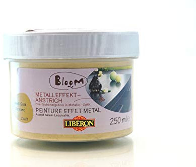 Peinture Libéron Effet Métal Or blanc 0,25 L