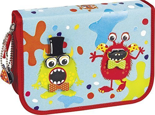 Brunnen Schüler-Etui Monster - 19,5 x 13,5 x 3,5 cm - Motiv: MONSTER- 10-4912010