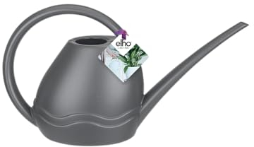 Elho Aquarius Watering Can 45 - Annaffiatoi per Internocoltura E Raccolta - Ø 44.8 x H 25.3 cm - Nero/Anthracite