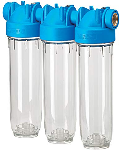 DP 20 TRIO OT TS Boîtier de filtre triple pour eau potable 3/4