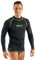 Seac T-Sun Long Man, schützendes Rash Guard-Tauchshirt zum Schnorcheln und Schwimmen mit Sonnenschutz, schwarz, XS