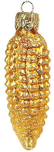 PPH 'IMP' Christbaumschmuck Figuren Essen Christbaumschmuck (Mais/Corn 5cm) Figuren Essen Christbaumkugeln Weihnachtskugeln Weihnachts-Baumschmuck Baumkugeln Deko Luxus