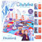 Disney Kinder im Alter von 4,5,6,7 Jahren, Die Eiskönigin 2 Familien-Brettspiel-Scharaden, 2 Spieler