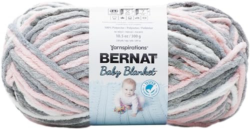 Bernat Babydecke, Polyester, Babygrau, 300g