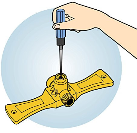 Orbit Port-a-Rain Rasenbewässerungssystem, automatisches Pflanzen- und Hofwasserset, 58092N