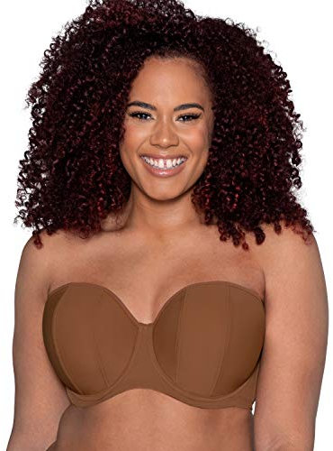Curvy Kate Luxe Strapless Multiway Bra Caramel 34DD