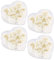 PEARL Rosenseife: 6 cremeweiße Rosen-Duftseifen in Geschenk-Box, 4er Pack (Seifenrosen Box, Baderose, Badezimmer)