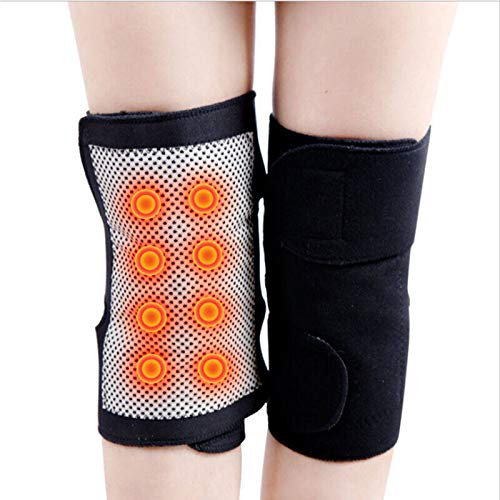 SSCYHT Rodillera, Rodilleras con Imán De Turmalina Que Se Calientan Espontáneamente, Polainas Cálidas Invierno, Diseño Ergonómico, Se Utiliza para Aliviar El Dolor En Las Articulaciones