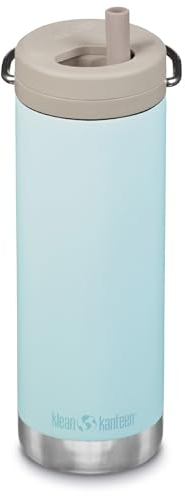 Klean Kanteen TK Wide Twist Top Teinte bleue 473 ml