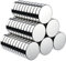 BUSATIA Magnete, 60 Stück Rund Magnets Mini Magneten für Magnettafel, Whiteboard, Magnetboard, Pinnwand, inkl. Aufbewahrungs Box (10x2 mm)