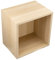 Ikea EKET 904.288.42 Cube Aufbewahrungsschrank, 35 x 25 x 35 cm, Eichenholz-Effekt, Weiß gebeizt