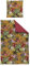 Irisette Bettwäsche Mako-Satin gelb-rot-grün Größe 135x200 cm (80x80 cm)