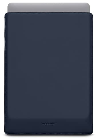 Woolnut Matte PU Sleeve Case Hülle Tasche für MacBook Pro 16 Zoll - Blau