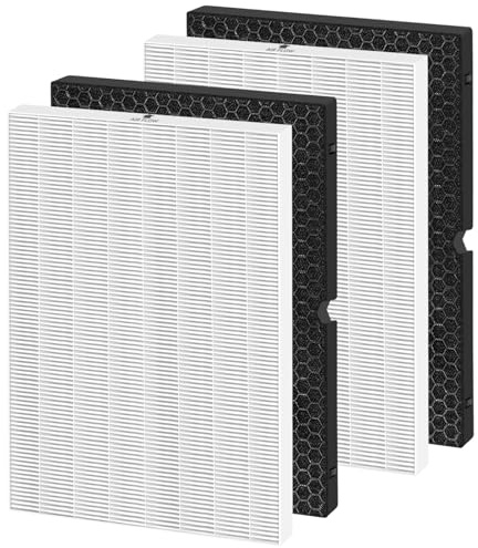 116130 Replacement Filter H for Winix 5500-2 5510 AM80 Air Purifier, 2 Pack H13 TRUE HEPA and Activated Carbon Filter by APPLIANCEMATES