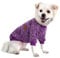 HuaLiSiJi Hundepullover Grosse Hunde Hundepullover Französische Bulldogge, Warm und Leicht, Mit Einer Weichen Textur, Elastizität Leicht zu Tragen (Lila, 3XL)